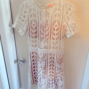 White Lace Dress